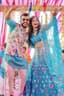 Azure Haldi Celebration: A Whirlwind of Joy and Color