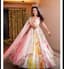 Watercolor Dreams Haldi Lehenga: A Symphony of Joyful Hues