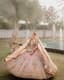 Whispering Blush: A Fairytale Lehenga for Sun-Kissed Brides