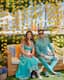 Turquoise Dreams and Marigold Blessings: A Haldi Celebration
