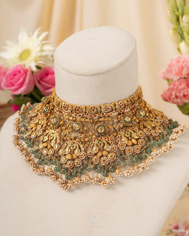 Emerald and Ruby Opulence: A Bridal Heirloom